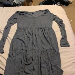 Wild Fable Flowy Babydoll Dress Long Sleeve